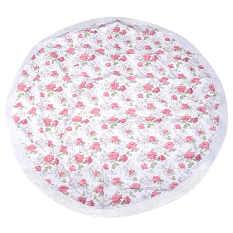 

PVC Round Tablecloth Wipe Clean 180Cm Waterproof Wrinkle Free Stain Resistant Washable Polyester Table Cloth Tablecloths