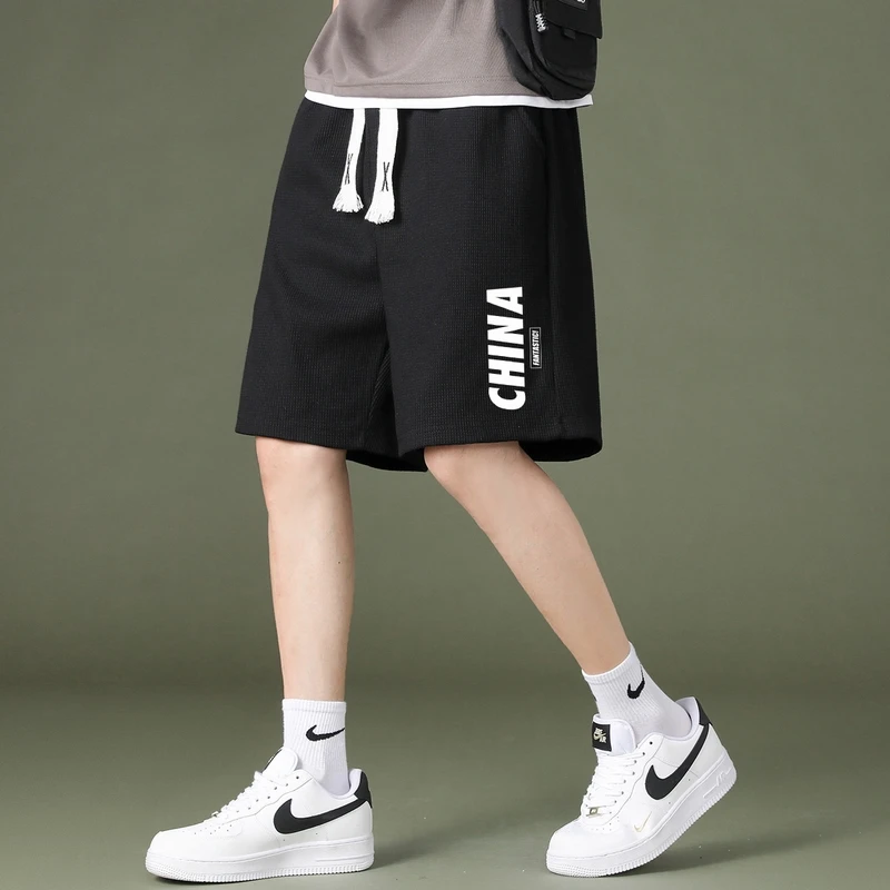 2024 New Minimalist Comfort Men's Waffler Pockets Elastic Waist Drawstring Fashion Casual Loose Thin Style Knee Length Shorts
2024 New Minimalist Comfort Men's Waffler Pockets Elastic Waist Drawstring Fashion Casual Loose Thin Style Knee Length Shorts