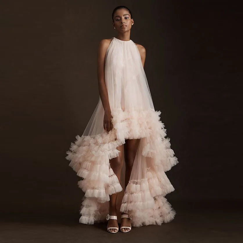 Modest High Low Long Tulle Women Dresses Tiered Ruched Tulle Bottom Free Size Black Long Maxi Gowns Female Maxi Dress Summer
Modest High Low Long Tulle Women Dresses Tiered Ruched Tulle Bottom Free Size Black Long Maxi Gowns Female Maxi Dress Summer