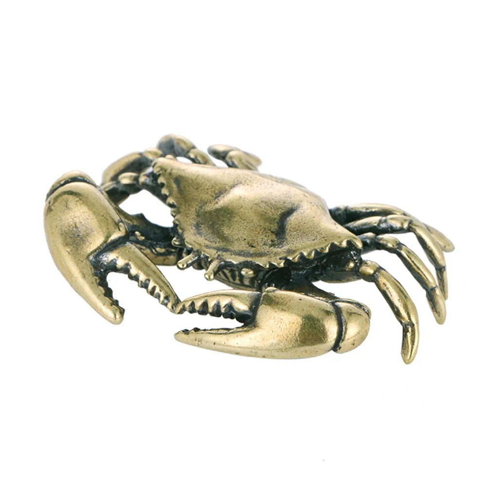 Vintage Brass Crab Small Statue Handmade Antique Animal Miniature Figurines Office Desk Home Decor Crafts Antique Copper Toy
Vintage Brass Crab Small Statue Handmade Antique Animal Miniature Figurines Office Desk Home Decor Crafts Antique Copper Toy