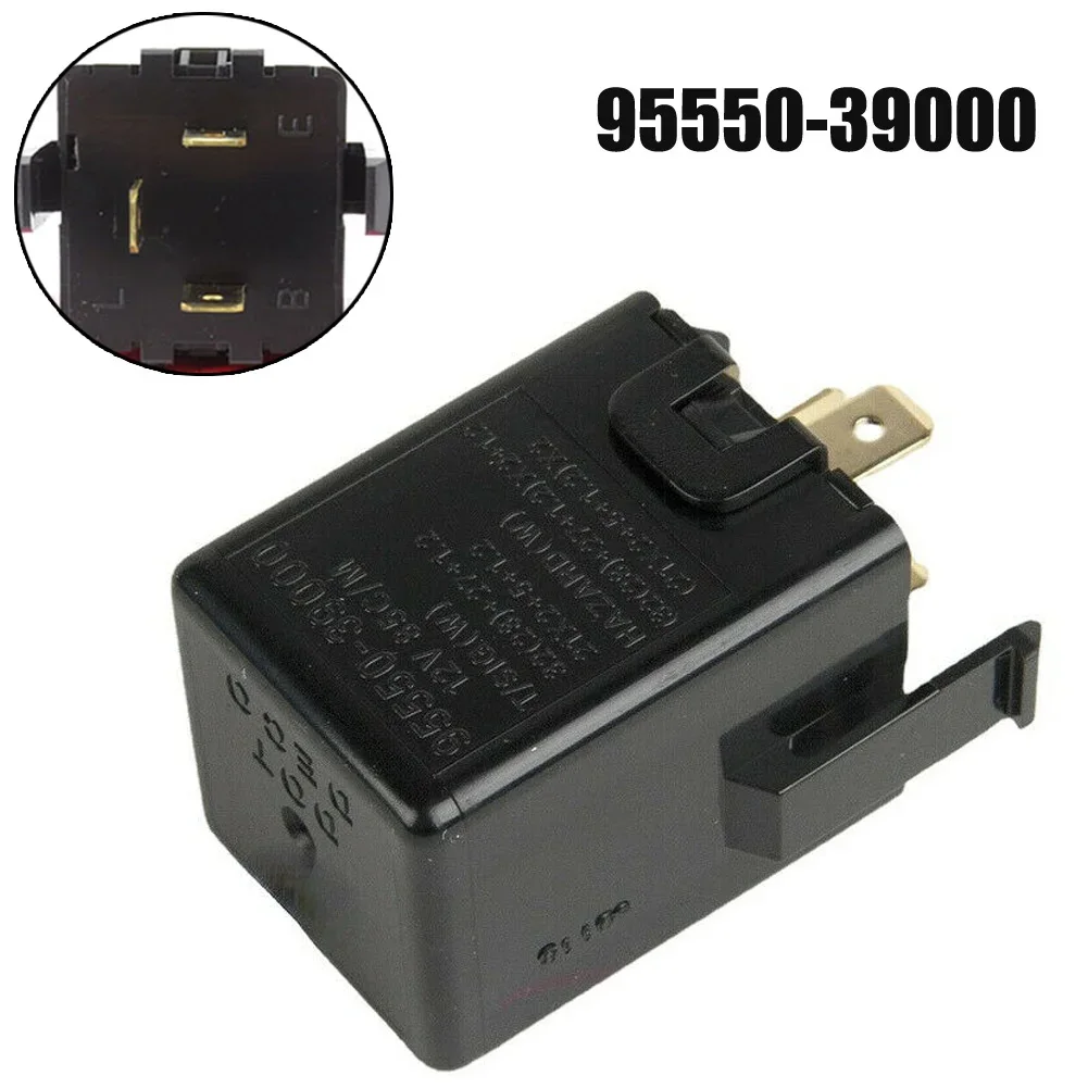 Auto Turn Signal Flasher Relay Black 95550-39000 For Hyundai For Accent 1995-2005 For Santa 2001-2006 For Kia For Optima 01-06
Auto Turn Signal Flasher Relay Black 95550-39000 For Hyundai For Accent 1995-2005 For Santa 2001-2006 For Kia For Optima 01-06
