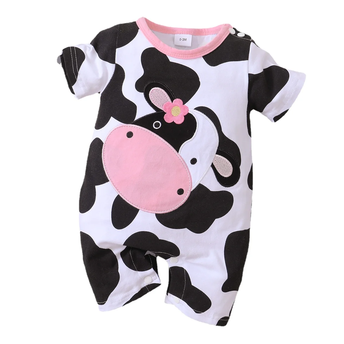 Baby Girl Clothes New Baby Cow Short Climbing Suit Cotton Short Sleeve Cute Girl Clothes Newborn Baby Clothes
Baby Girl Clothes New Baby Cow Short Climbing Suit Cotton Short Sleeve Cute Girl Clothes Newborn Baby Clothes