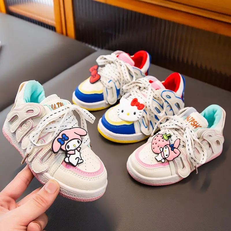 Sanrio Hello Kitty Kawaii Anime Girly Heart Sneakers Cute Cartoon My Melody Casual Sports Anti-Slip Board Shoes Lovely Girls Toy
Sanrio Hello Kitty Kawaii Anime Girly Heart Sneakers Cute Cartoon My Melody Casual Sports Anti-Slip Board Shoes Lovely Girls Toy