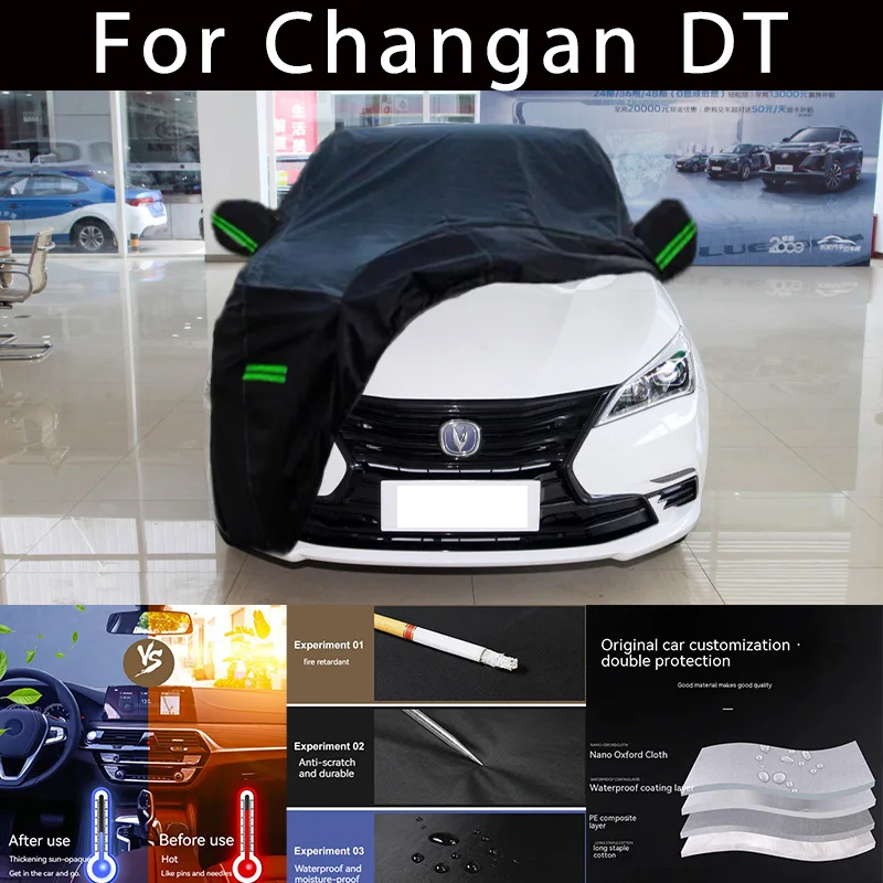 

For Changan DT Outdoor Protection Full Car Covers Snow Cover Sunshade Waterproof Dustproof Exterior Car accessories
