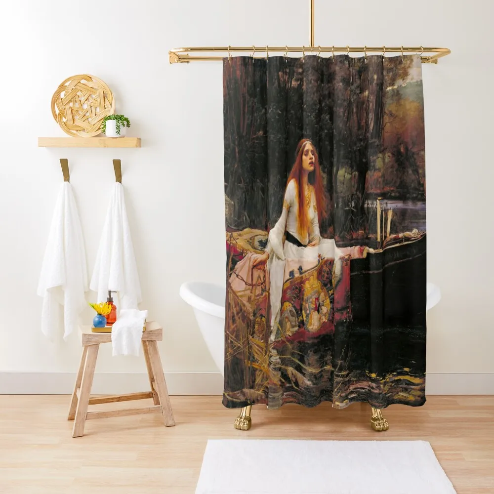 The Lady of Shallot - John William WaterhouseShower Curtain Bathroom Deco For Bathrooms Shower Set Curtain
The Lady of Shallot - John William WaterhouseShower Curtain Bathroom Deco For Bathrooms Shower Set Curtain