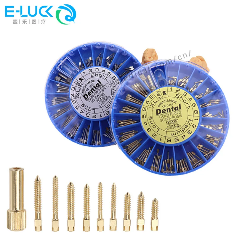 Dental Screw Post Dentist Tool Stainless Steel Screw Post Dental Supplies Materials 120Pcs/Box
Dental Screw Post Dentist Tool Stainless Steel Screw Post Dental Supplies Materials 120Pcs/Box