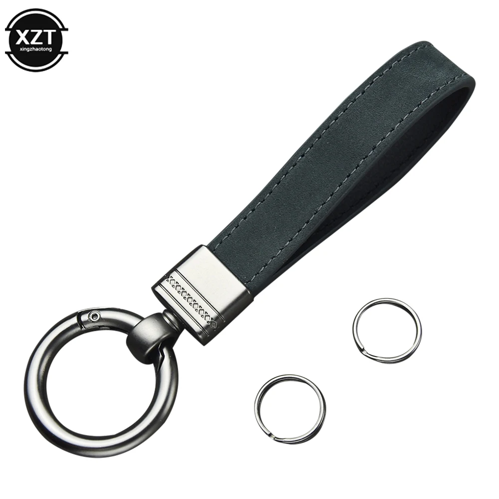 High-End Luxury Genuine Leather Keychain Women Men Black Buckle Car Key Ring Chain Holder Jewelry Gift Keychain
High-End Luxury Genuine Leather Keychain Women Men Black Buckle Car Key Ring Chain Holder Jewelry Gift Keychain