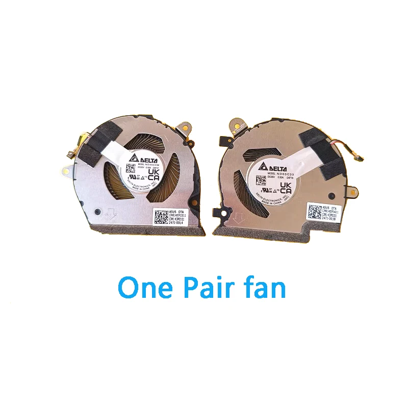 New Original LAPTOP CPU GPU Cooling Fan For ASUS Zenbook Duo UX8406C UX8406CA 2024 New Original LAPTOP CPU GPU Cooling Fan For ASUS Zenbook Duo UX8406C UX8406CA 2024