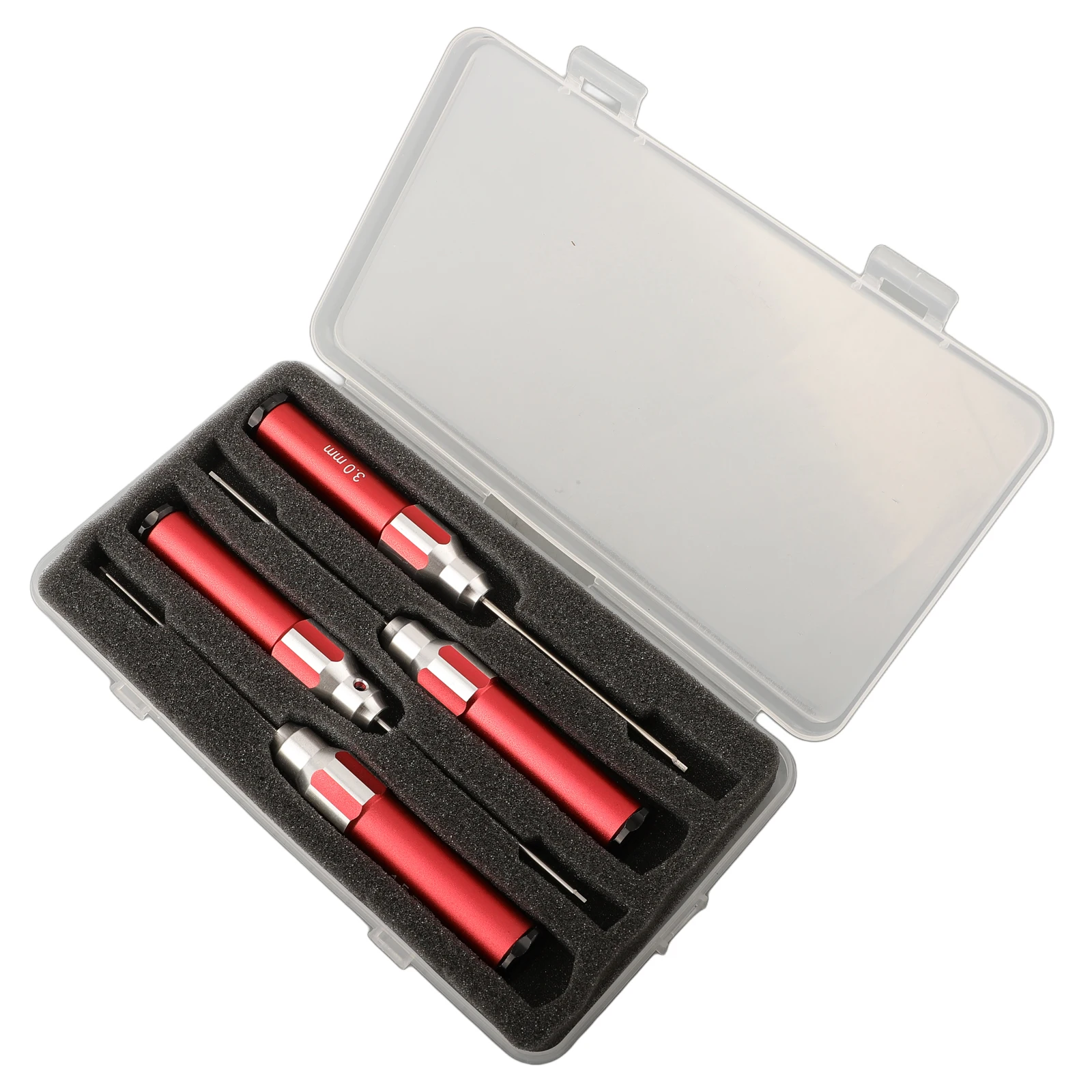 4PCS Hex Screw Driver Set Hexagon Screwdriver For RC Tools Models 1.5/2.0/2.5/3.0mm Comprehensive Range Of Tools For RC Models
4PCS Hex Screw Driver Set Hexagon Screwdriver For RC Tools Models 1.5/2.0/2.5/3.0mm Comprehensive Range Of Tools For RC Models