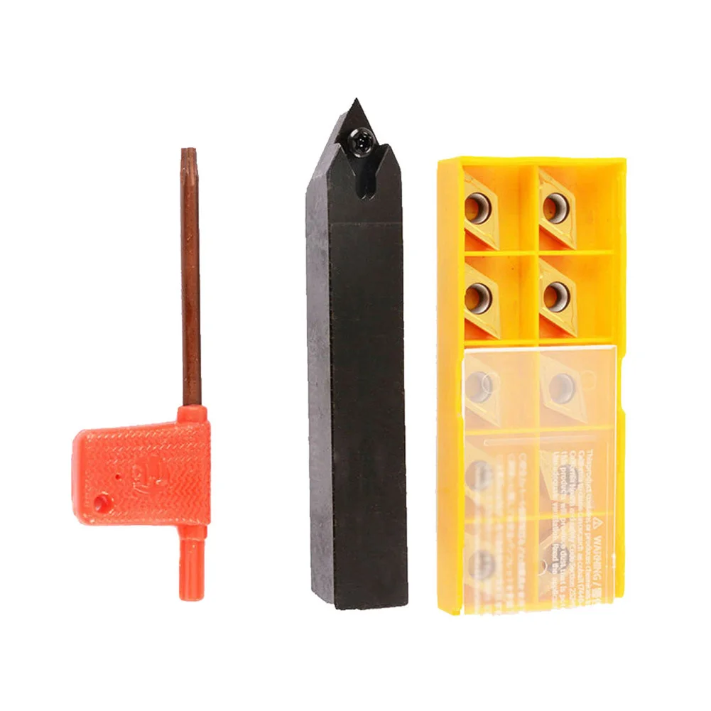 SDNCN1616H11 Turning Tool Holder 16x100mm 10PC DCMT11T304 Carbide Insert Kit M4x10 Screw Alloy Steel Toolholding Parts
SDNCN1616H11 Turning Tool Holder 16x100mm 10PC DCMT11T304 Carbide Insert Kit M4x10 Screw Alloy Steel Toolholding Parts