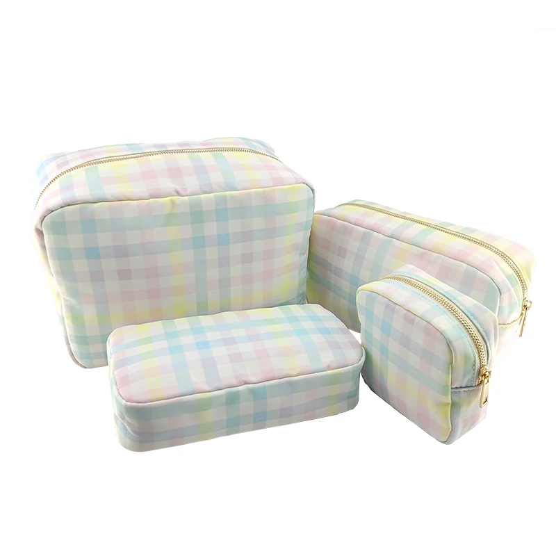 Rainbow Plaid Cosmetic Bag S M L XL Fashion Cosmetic Pouch Make Up Bag Waterproof Travel Toiletry Storage Pouch
Rainbow Plaid Cosmetic Bag S M L XL Fashion Cosmetic Pouch Make Up Bag Waterproof Travel Toiletry Storage Pouch