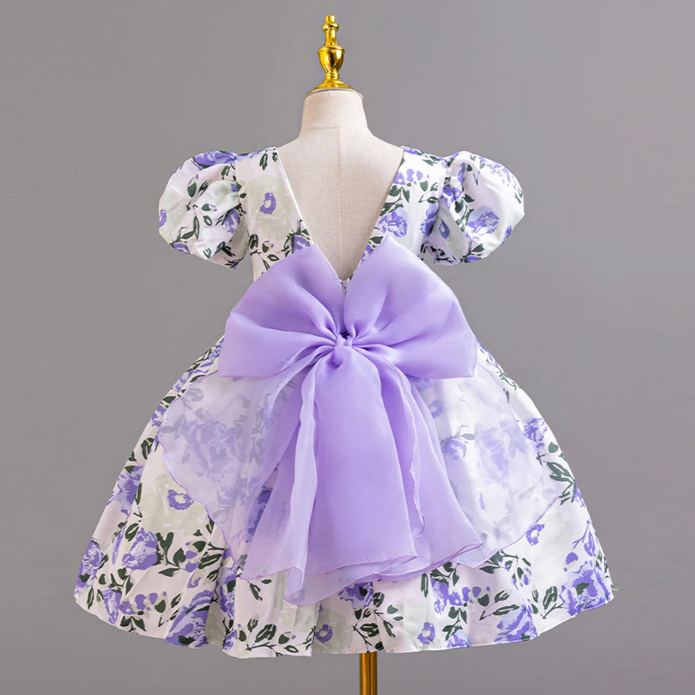 Outong Stylish Summer Holidays Dresses For Girls Floral Print Flower Puffy Sleeved Birthday Cute Princess Dress For 2-9 Years
Outong Stylish Summer Holidays Dresses For Girls Floral Print Flower Puffy Sleeved Birthday Cute Princess Dress For 2-9 Years