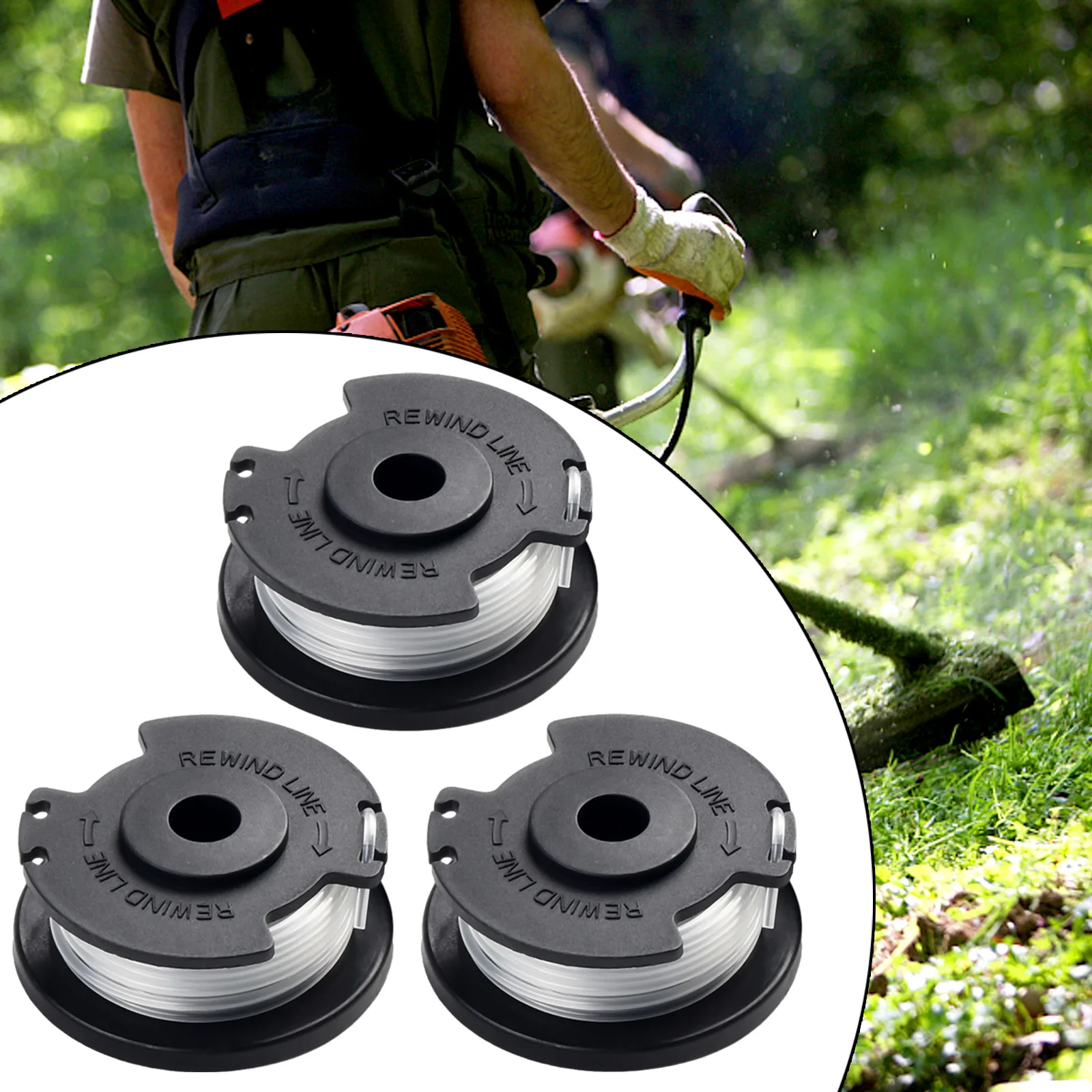 3pcs For Einhell GE-CT 18/28 Li Grass Trimmer Line Spool Line Spool Garden Tool Brushcutter Line Lawn Mower Cutting Line
3pcs For Einhell GE-CT 18/28 Li Grass Trimmer Line Spool Line Spool Garden Tool Brushcutter Line Lawn Mower Cutting Line