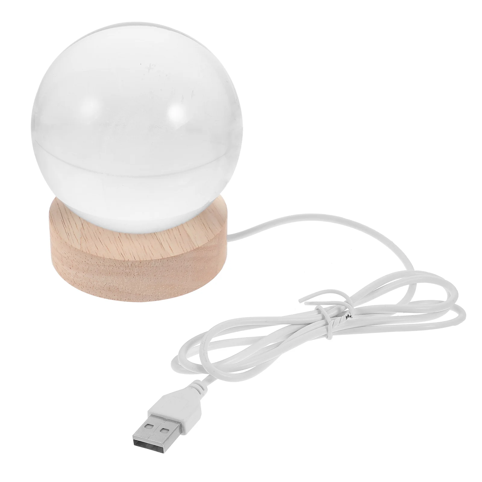 1 Set of Crystal Ball Unique Night Light Usb Table Night Lamp Decorative Crystal Ball Lamp
1 Set of Crystal Ball Unique Night Light Usb Table Night Lamp Decorative Crystal Ball Lamp