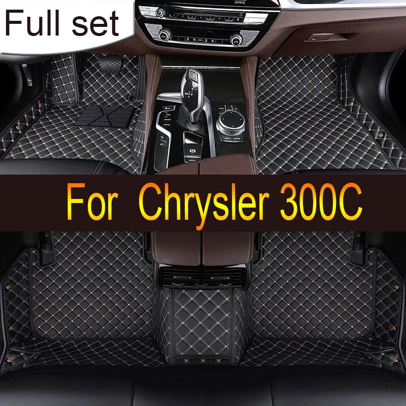 Автомобильные коврики для Chrysler 300 300C 2004 ~ 2010, Нескользящие кожаные напольные коврики, аксессуары для автомобиля, коврик для защиты от грязи 2008
Автомобильные коврики для Chrysler 300 300C 2004 ~ 2010, Нескользящие кожаные напольные коврики, аксессуары для автомобиля, коврик для защиты от грязи 2008