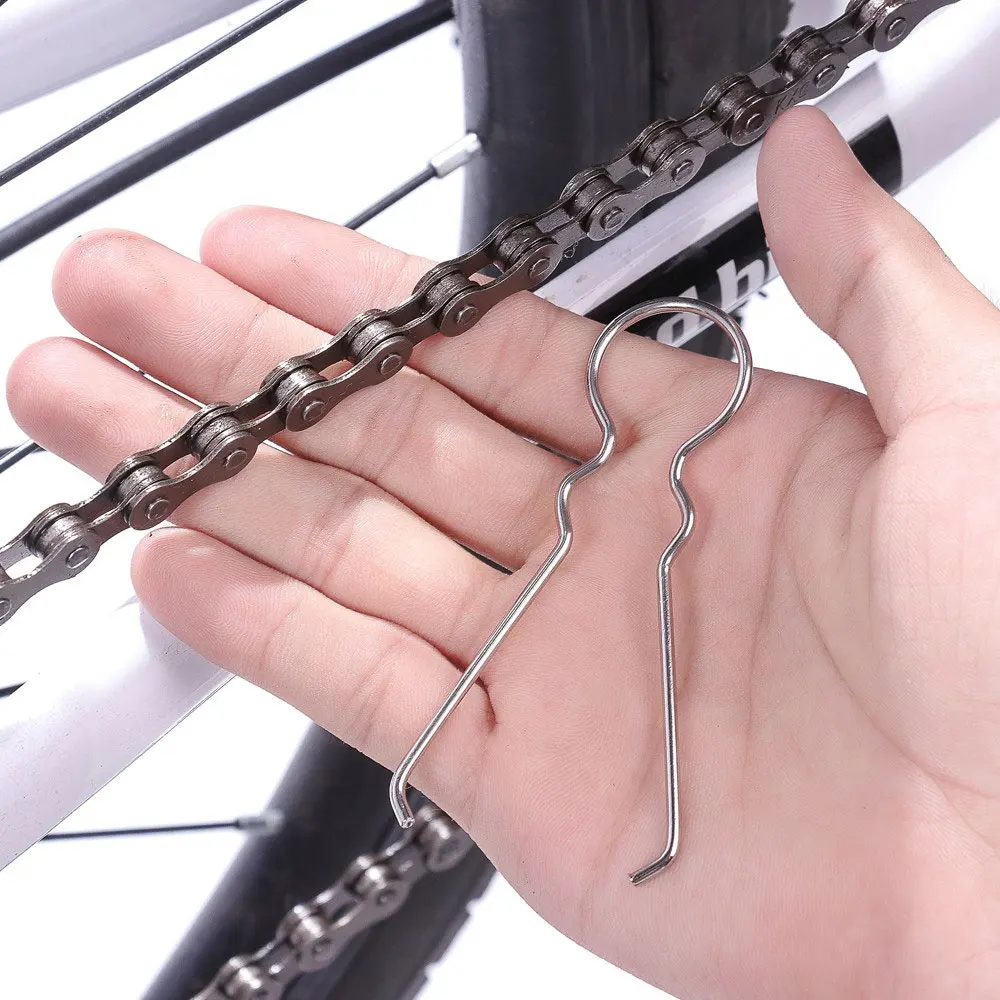 

1pc Bicycle Stainless Steel Chain Disassembly Tool Pliers MTB Road Bike Chain Hooks Connecting Repair Tools Bicycle Accessories