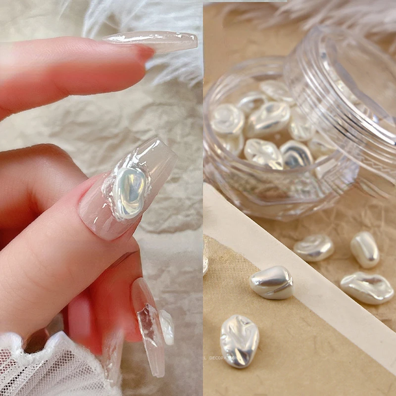 10pcs/box Pearl shell nail art accessories Nail Art High Brightness Irregular Mixed Shape Nail Diamond Manicure Accessories
10pcs/box Pearl shell nail art accessories Nail Art High Brightness Irregular Mixed Shape Nail Diamond Manicure Accessories