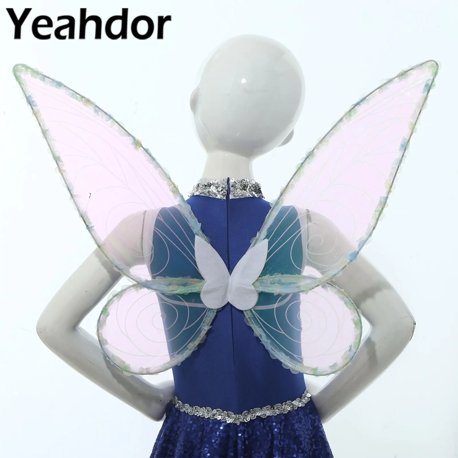 Children Angel Wing Cosplay Props Decoration Festival Party Performance Costume Props Sequins Lace Butterfly Wings
Children Angel Wing Cosplay Props Decoration Festival Party Performance Costume Props Sequins Lace Butterfly Wings