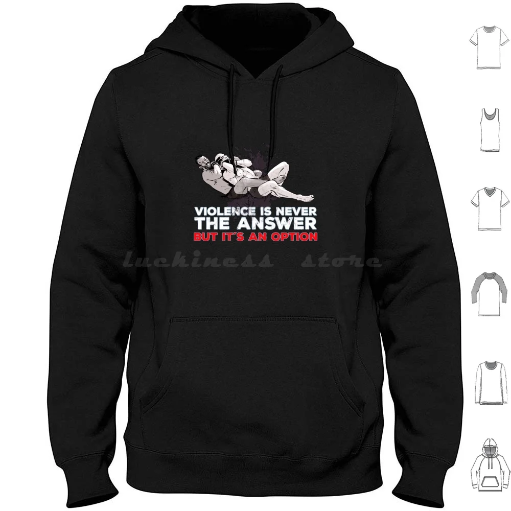Агрессия никогда не отвечает, но это вариант, Bjj печать толстовки, хлопок, с длинным рукавом, защитная борьба смешной джиу джитсу
Агрессия никогда не отвечает, но это вариант, Bjj печать толстовки, хлопок, с длинным рукавом, защитная борьба смешной джиу джитсу