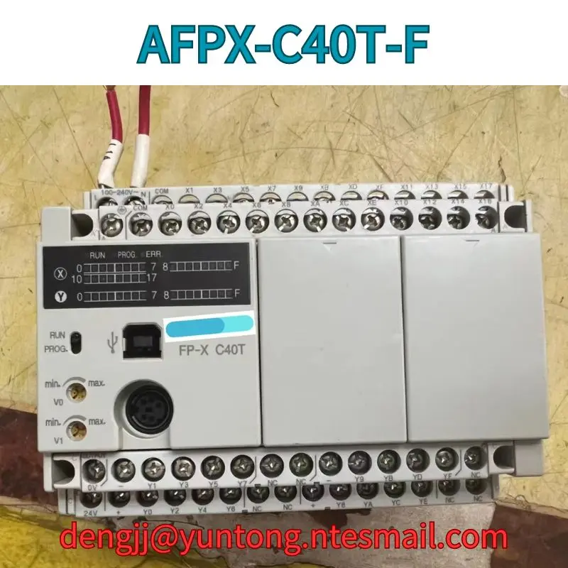 

Used PLC AFPX-C40T-F test OK Fast Shipping