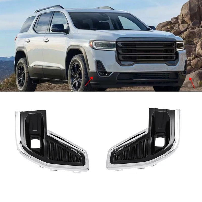 Car Fog Light Trim Lamp Bezel Front Bumper Fog Light Grille Covers For GMC Acadia 2020-2022 84740045 84740047 Accessories
Car Fog Light Trim Lamp Bezel Front Bumper Fog Light Grille Covers For GMC Acadia 2020-2022 84740045 84740047 Accessories
