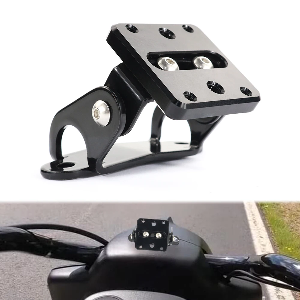 

Motorcycle GPS Navigation Plate Bracket Bar Mount Fit For Indian Chief Classic & Vintage Chief Dark Horse Springfield Dark Horse