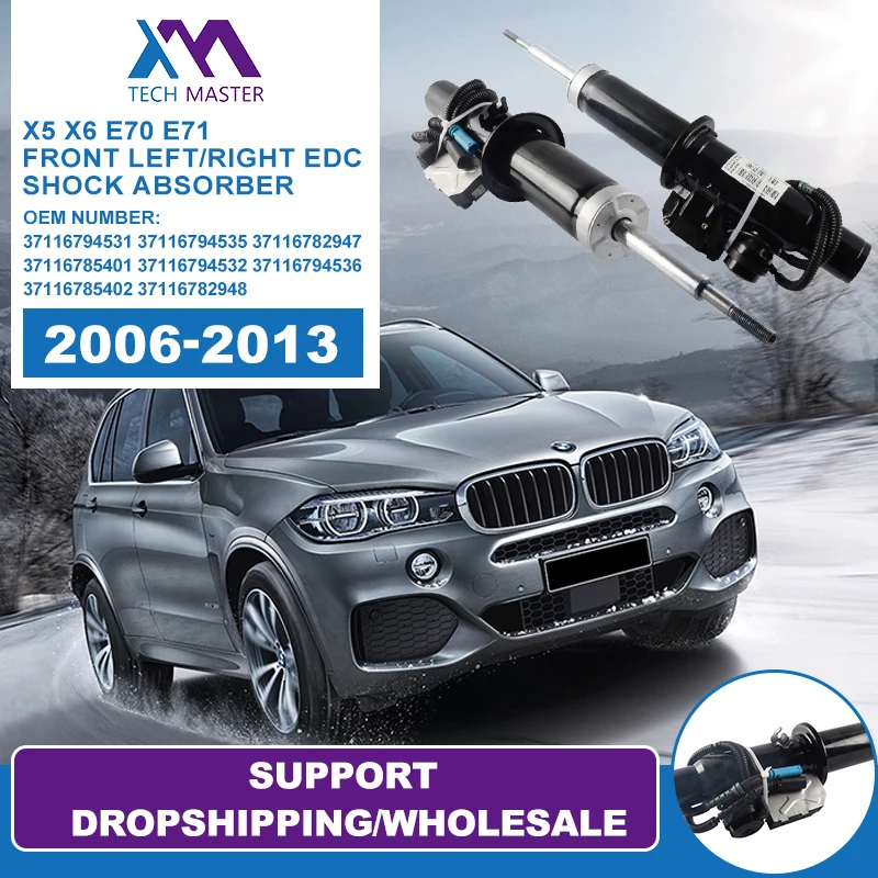 X5 X6 E70 E71 Front Left EDC Air Suspension Shock Absorbers 37116794531 37116794535 37116782947 37116785401 37116794532
X5 X6 E70 E71 Front Left EDC Air Suspension Shock Absorbers 37116794531 37116794535 37116782947 37116785401 37116794532