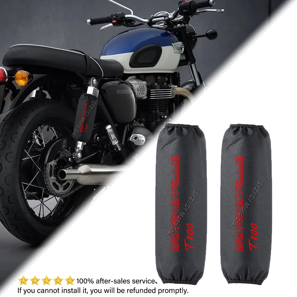 

For BONNEVILLE T100 Motorcycle dustproof and anti-rust protective cover Motorcycle rear shock-absorbing waterproof