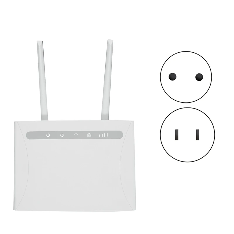 

4G Wireless Router 4G Wifi CPE With SIM Card Slot 3X100mbps Network Port For Home Company