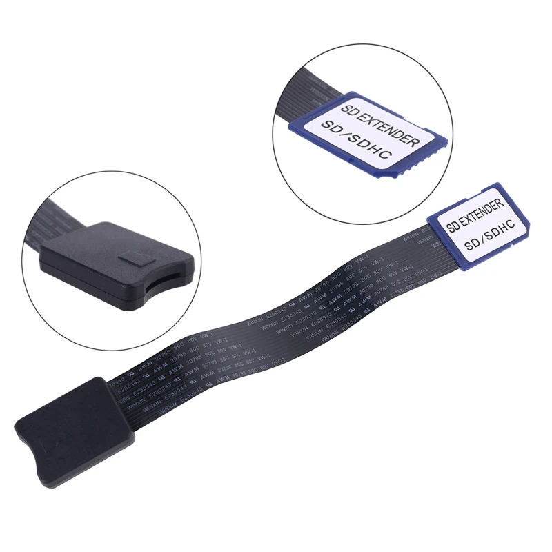 Card Male to Female to Flexible Memory Card Extension Cable Extender Adapter Reader Cord Linker
Card Male to Female to Flexible Memory Card Extension Cable Extender Adapter Reader Cord Linker