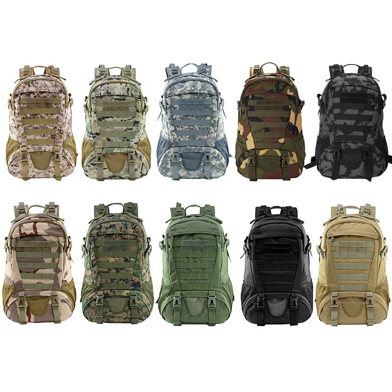 

700D Waterproof Tactical Military Backpack Outdoor Backpack Oxford Sports Camping Hiking Mountaineering Camouflage Bag