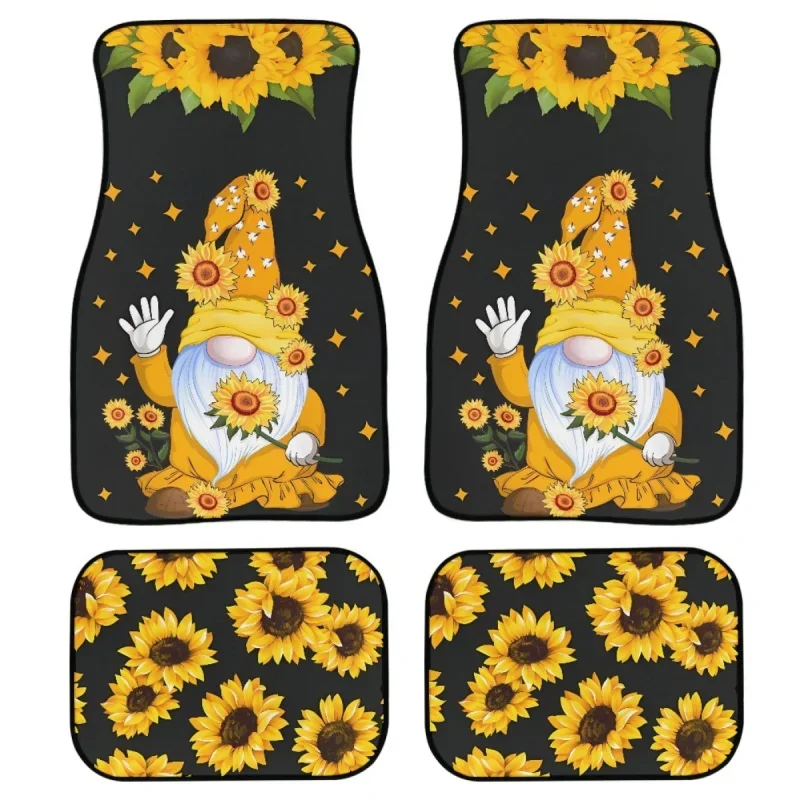 Car Floor Mats Dwarf Sunflower Design Universal Fit Auto Carpet Set of 4 Front & Rear Liners Protector Thanks Giving Gifts
Car Floor Mats Dwarf Sunflower Design Universal Fit Auto Carpet Set of 4 Front & Rear Liners Protector Thanks Giving Gifts
