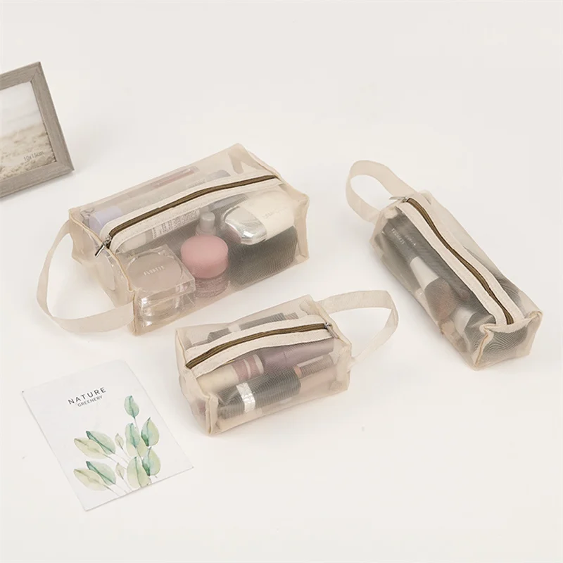 3pcs/set Cosmetic Bag Female Fashion Wash Bag New Travel Organizer Portable Mesh Folding Storage Bag
3pcs/set Cosmetic Bag Female Fashion Wash Bag New Travel Organizer Portable Mesh Folding Storage Bag