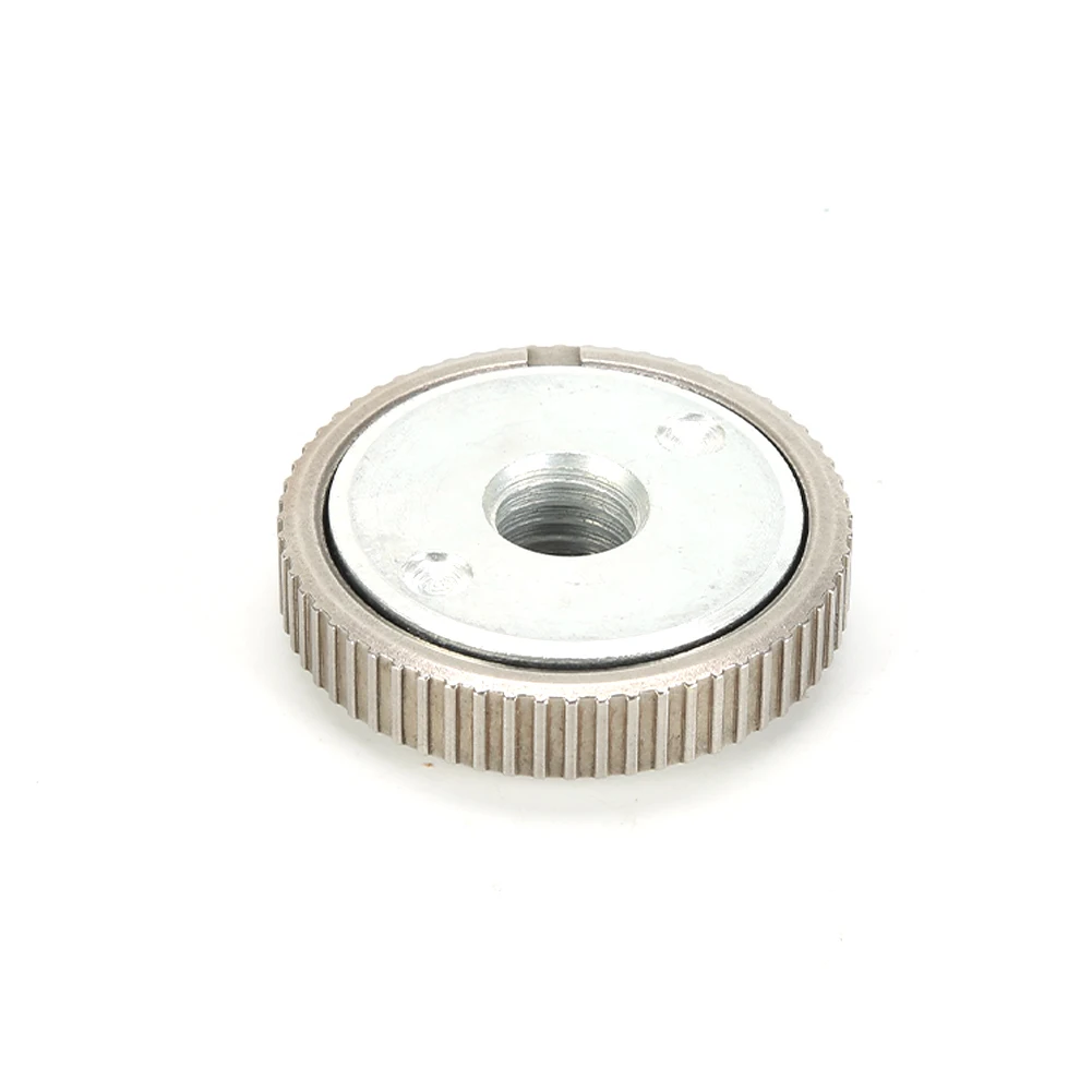 1pc M14 Thread Replacement Angle Grinder Inner Outer Flange Nut Set Tools Power Tool Grinders Polishing Disc Diameter Of 115/125
1pc M14 Thread Replacement Angle Grinder Inner Outer Flange Nut Set Tools Power Tool Grinders Polishing Disc Diameter Of 115/125