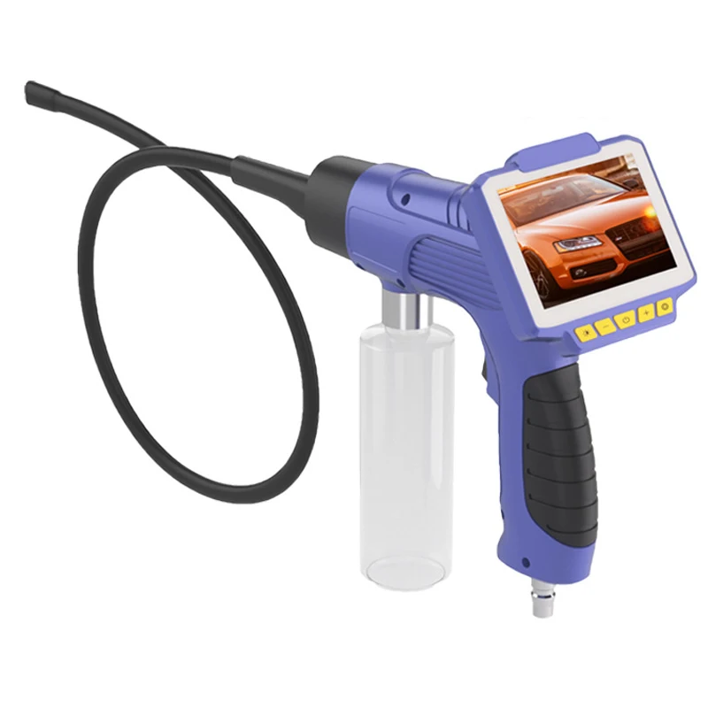 4.3inch 1080P Car AC Air Conditioner Visible Washing Gun Cleaning Endoscope Straight Side View Spray Gun Borescope Camera
4.3inch 1080P Car AC Air Conditioner Visible Washing Gun Cleaning Endoscope Straight Side View Spray Gun Borescope Camera