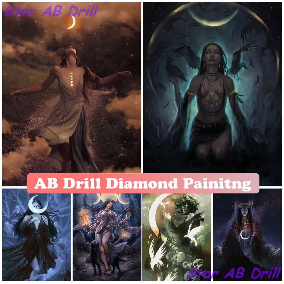 Night Goddess Death Spirits 5D Diamond Painting Hecate Presiding Over Magic And Spells AB Drill Art Cross Stitch Kit Home Decor
Night Goddess Death Spirits 5D Diamond Painting Hecate Presiding Over Magic And Spells AB Drill Art Cross Stitch Kit Home Decor