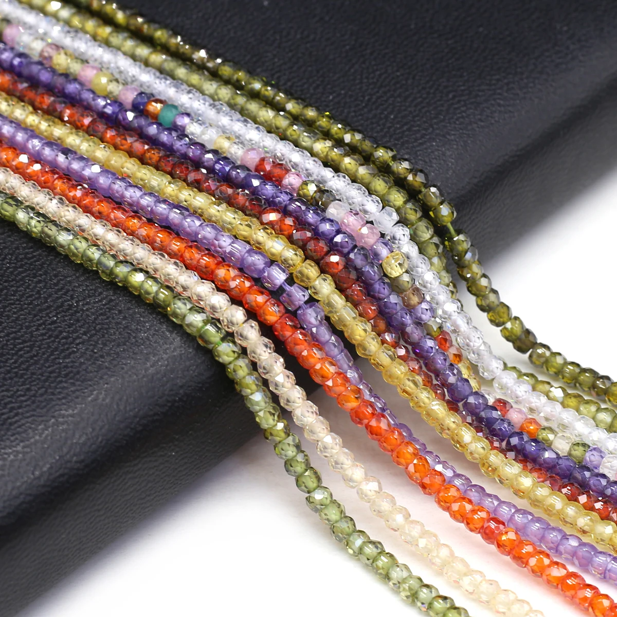 2/3mm Faceted Circular Zircon Loose Spacing Small Beads for Jewelry Making DIY Necklaces Bracelets Earrings Accessories Gifts
2/3mm Faceted Circular Zircon Loose Spacing Small Beads for Jewelry Making DIY Necklaces Bracelets Earrings Accessories Gifts
