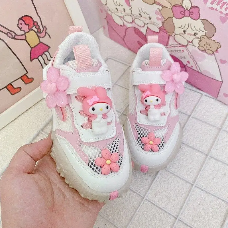 Аниме кавайная спортивная обувь My Melody Sanrio летняя новая милая мультяшная Повседневная дышащая сетчатая обувь прекрасные игрушки подарки для детей
Аниме кавайная спортивная обувь My Melody Sanrio летняя новая милая мультяшная Повседневная дышащая сетчатая обувь прекрасные игрушки подарки для детей