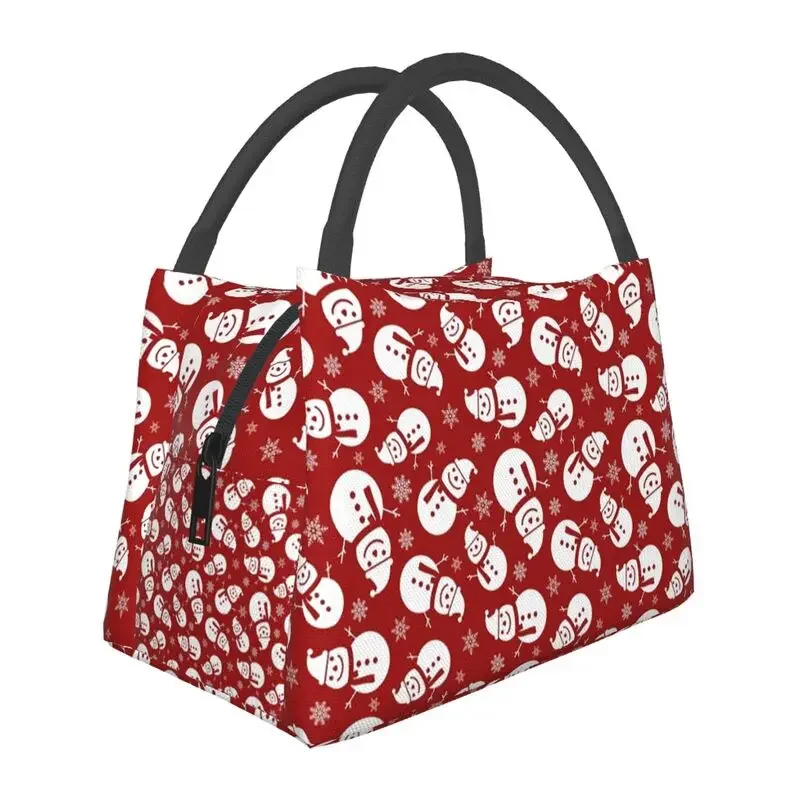 Merry Christmas Snowman Pattern Insulated Lunch Bags for Women Snowflakes Pattern Portable Thermal Cooler Bento Box Work Travel
Merry Christmas Snowman Pattern Insulated Lunch Bags for Women Snowflakes Pattern Portable Thermal Cooler Bento Box Work Travel