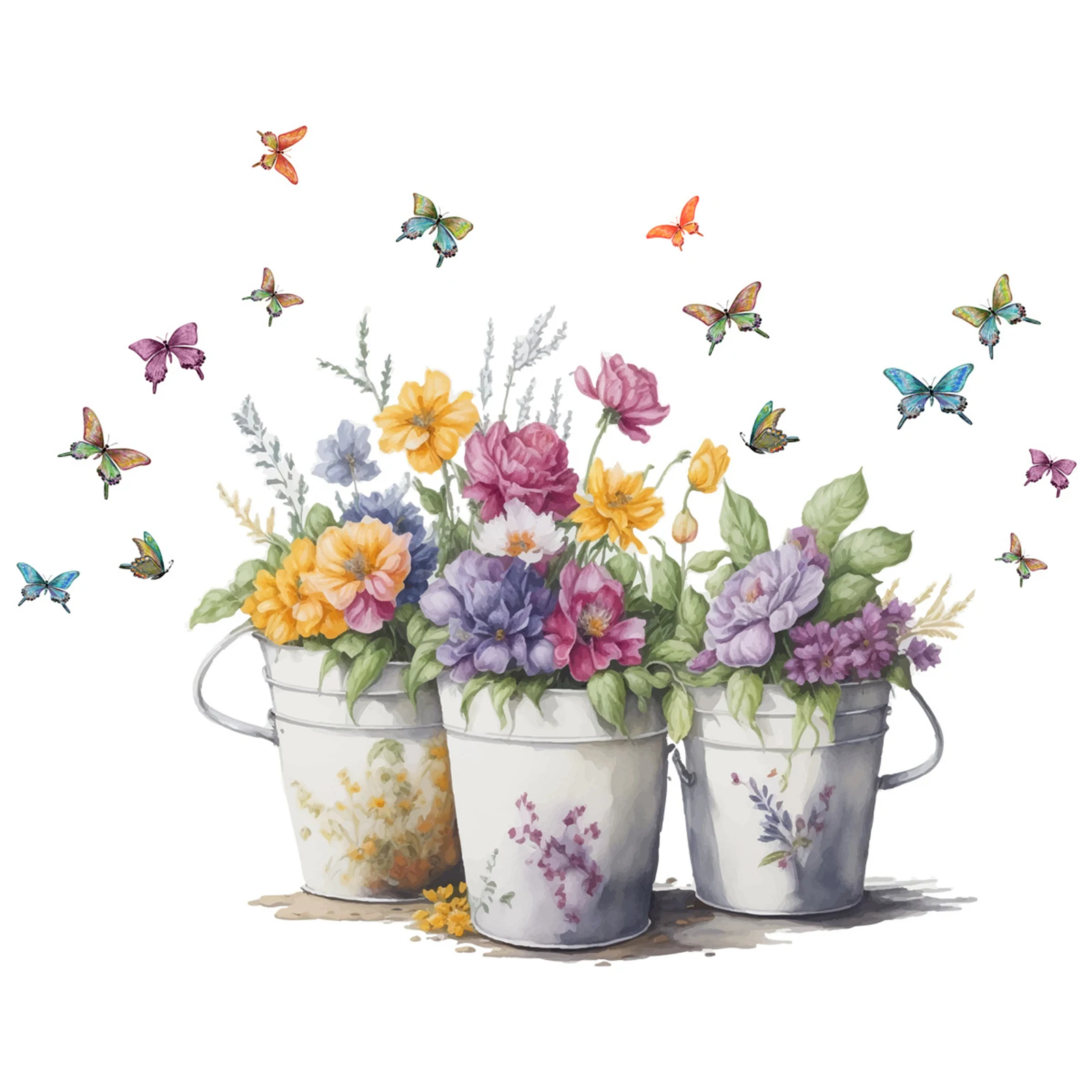 Decoration Flower Stickers Wall Stickers Waterproof Easy To Apply Easy To Apply Remove PVC Safe Home Or Room Doors
Decoration Flower Stickers Wall Stickers Waterproof Easy To Apply Easy To Apply Remove PVC Safe Home Or Room Doors