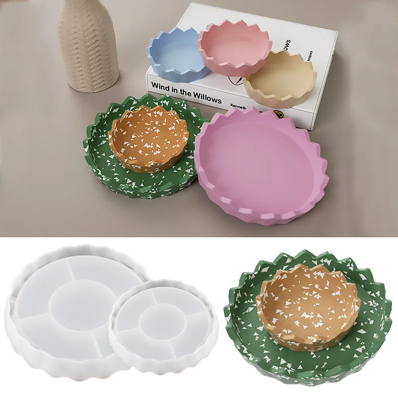 Round Tray Cement Molds Silicone Molds for Concrete Resin Palette Diy Small Oval Pallet Coaster Molds Jewelry Display Tray Molds
Round Tray Cement Molds Silicone Molds for Concrete Resin Palette Diy Small Oval Pallet Coaster Molds Jewelry Display Tray Molds