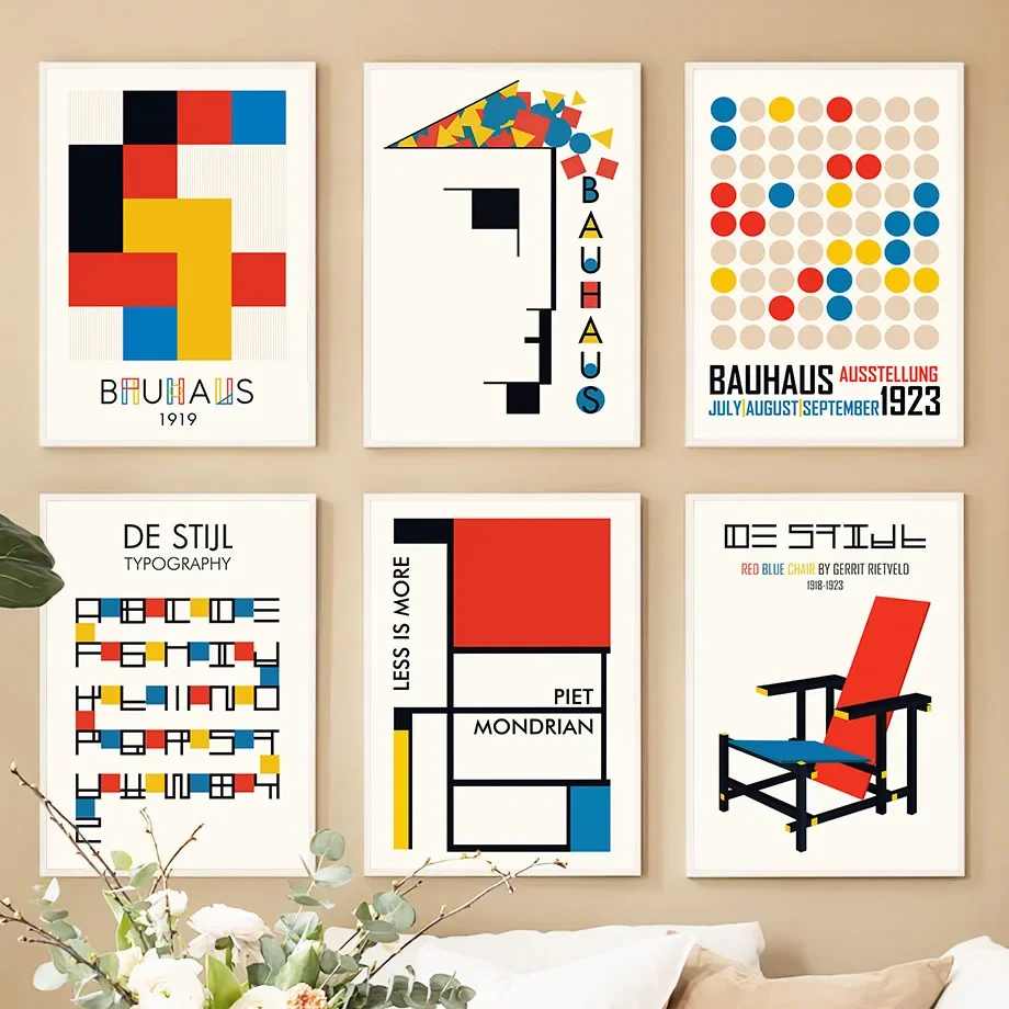 Bauhaus Abstract Art Alphabet Color Block Wall Art Posters Prints Nordic Canvas Painting Wall Pictures For Living Room Decor
Bauhaus Abstract Art Alphabet Color Block Wall Art Posters Prints Nordic Canvas Painting Wall Pictures For Living Room Decor