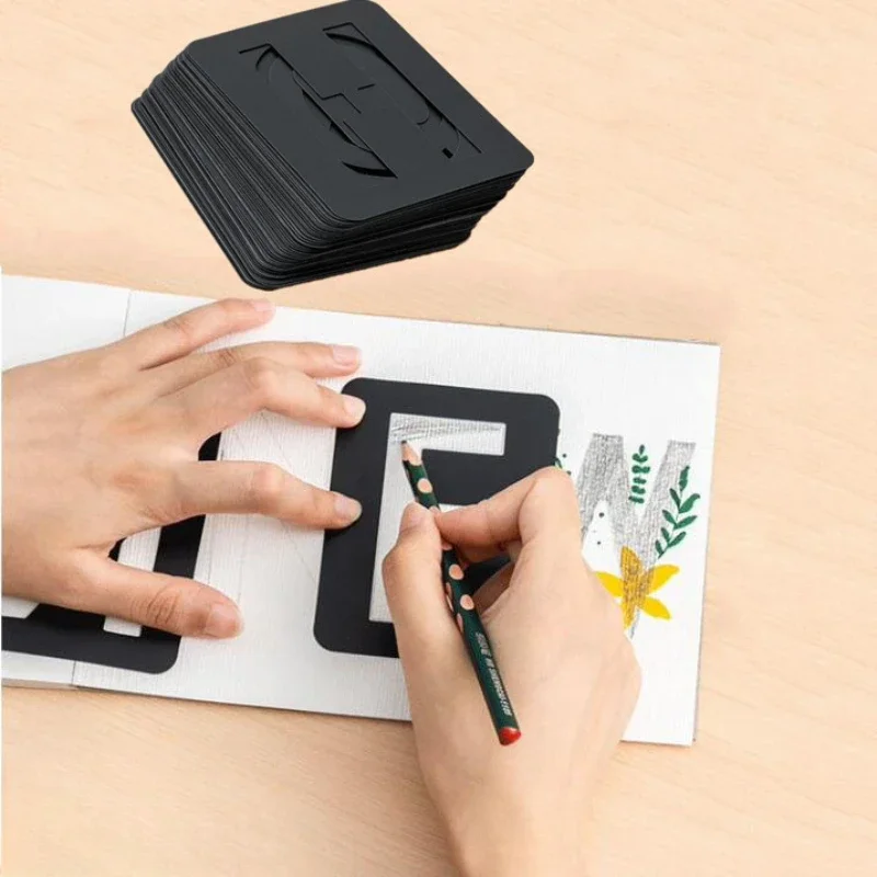 42Pcs/set Alphabet Stencil Numbers and Letters Symbol DIY Craft Stencil Reusable Embossing Template Office School Supplies
42Pcs/set Alphabet Stencil Numbers and Letters Symbol DIY Craft Stencil Reusable Embossing Template Office School Supplies