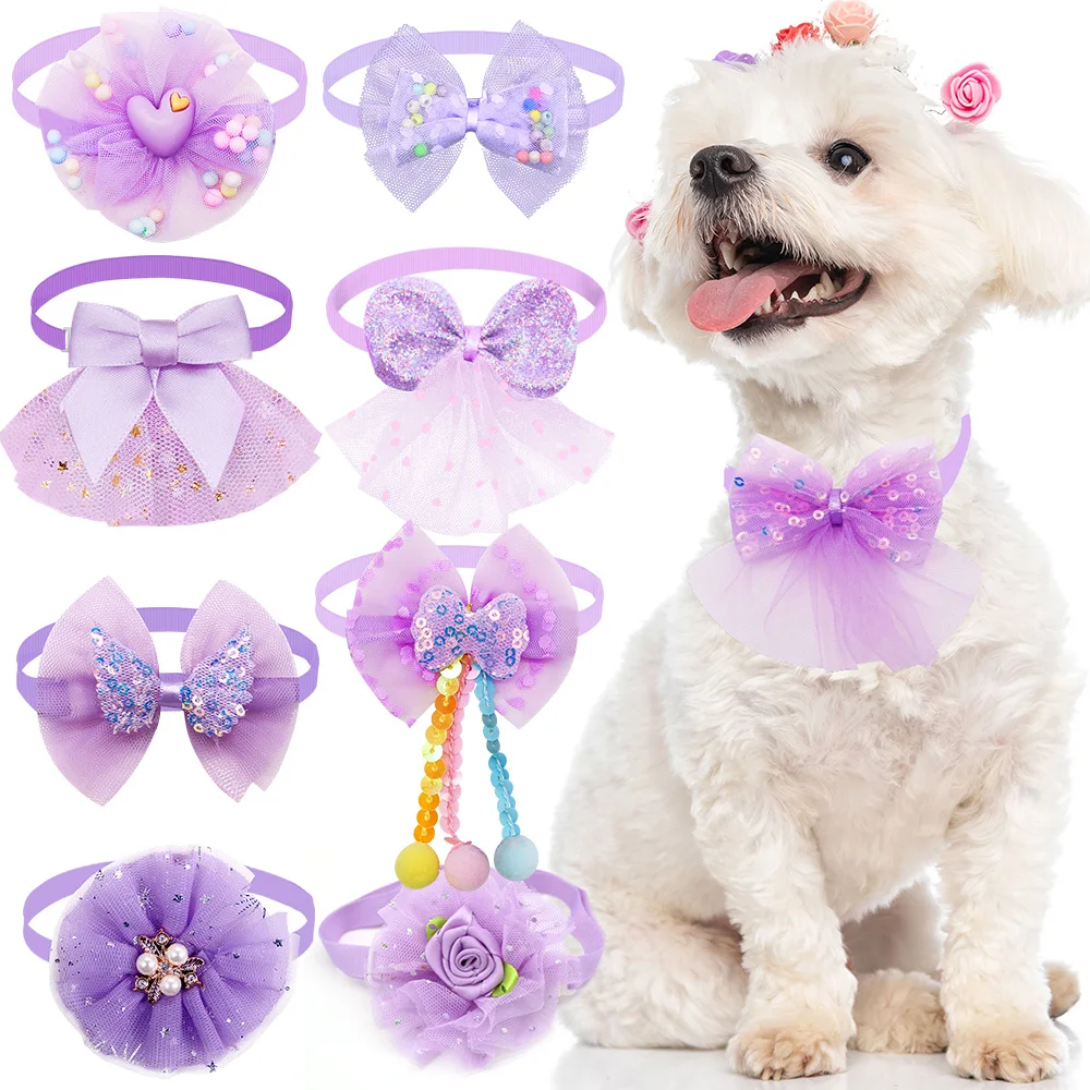 10PCS Colorful Lace Dog Cat BowTies Collar Bulk Puppy Bows Collar Adjustable Bows Necktie for Small Dog Grooming Accessories
10PCS Colorful Lace Dog Cat BowTies Collar Bulk Puppy Bows Collar Adjustable Bows Necktie for Small Dog Grooming Accessories
