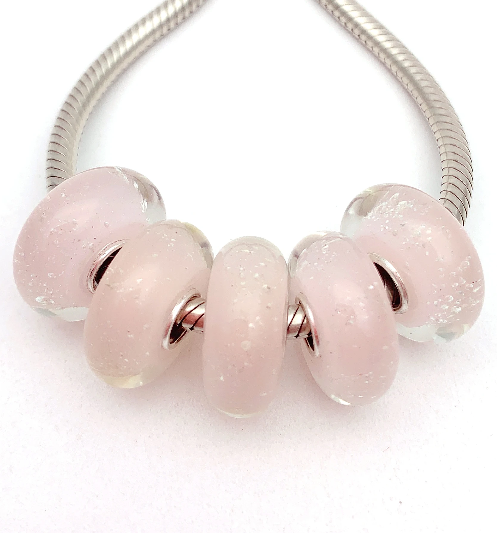 XHYG172 5X 100% Authenticity S925 Sterling Silver Beads Murano GlassBeads Fit European Charms Bracelet Diy Jewelry Lampwork
XHYG172 5X 100% Authenticity S925 Sterling Silver Beads Murano GlassBeads Fit European Charms Bracelet Diy Jewelry Lampwork