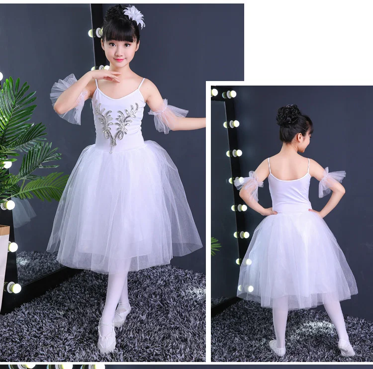 Romantic Dress Kids Classic Ballet Child Swan Lake Costumes White Dress Long Tulle Ballet Tutu Dress For Girls
Romantic Dress Kids Classic Ballet Child Swan Lake Costumes White Dress Long Tulle Ballet Tutu Dress For Girls