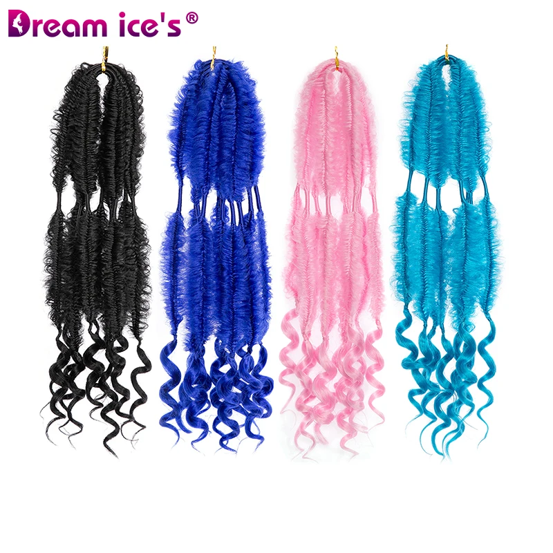 18" Passion Twist Hair Synthetic Pretwisted Crochet Braids Hair With Curl End For Women Braiding Hair Goddess Bohemian Extension
18" Passion Twist Hair Synthetic Pretwisted Crochet Braids Hair With Curl End For Women Braiding Hair Goddess Bohemian Extension