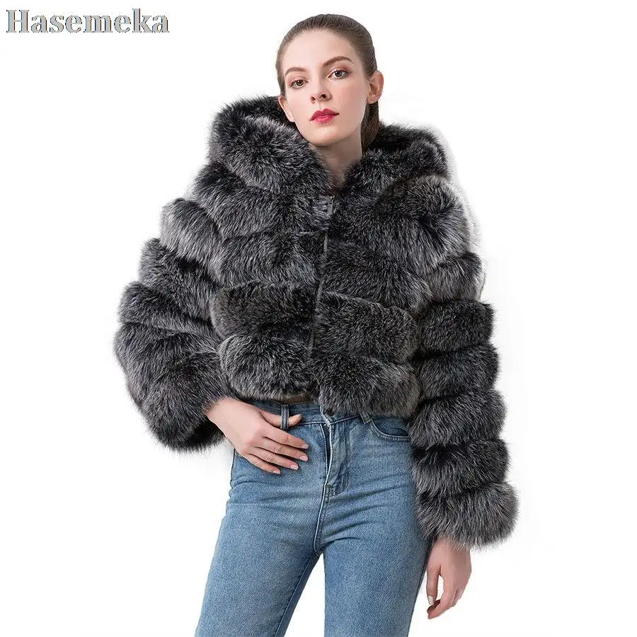Winter Real Fox Fur Short Coats Women Fashion Temperament Warm Fur Jacket High Quality Joker Natural Fur Outerwear For Women
Winter Real Fox Fur Short Coats Women Fashion Temperament Warm Fur Jacket High Quality Joker Natural Fur Outerwear For Women