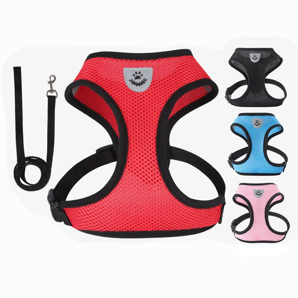 Reflective Dog Harness and Leash Set for Small Medium Dogs Cat Harnesses Vest Puppy Summer Chest Strap Pug Chihuahua Bulldog
Reflective Dog Harness and Leash Set for Small Medium Dogs Cat Harnesses Vest Puppy Summer Chest Strap Pug Chihuahua Bulldog
