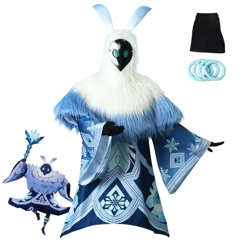 Cosplay Genshin Impact Ice Attribute Abyss Mage Costume Custom Cos Role Party Costume Suit Props Weapon Glow
Cosplay Genshin Impact Ice Attribute Abyss Mage Costume Custom Cos Role Party Costume Suit Props Weapon Glow